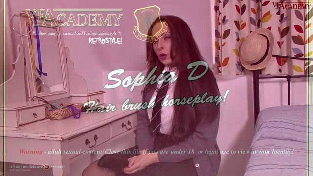 Sophia D - Hair Brush Fun!