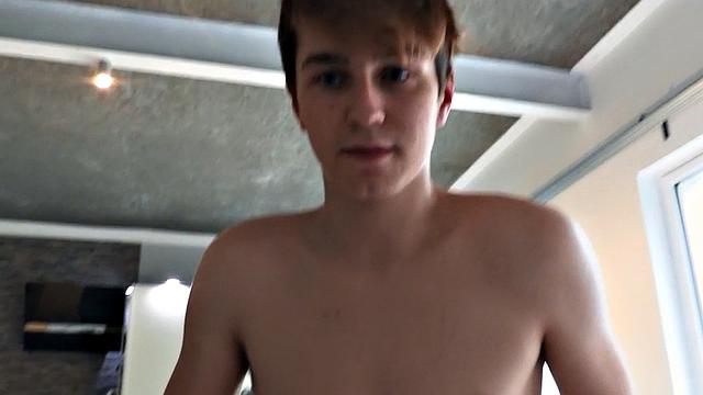 Straight Euro stud picked up and POV fucked by daddy