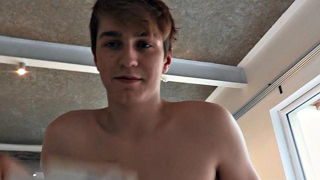 Straight Euro stud picked up and POV fucked by daddy