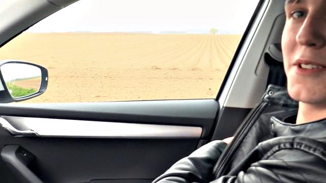 Straight Euro stud picked up and POV fucked by daddy