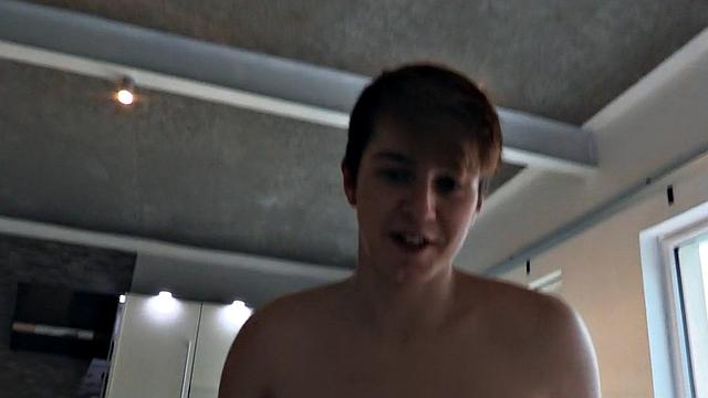 Straight Euro stud picked up and POV fucked by daddy