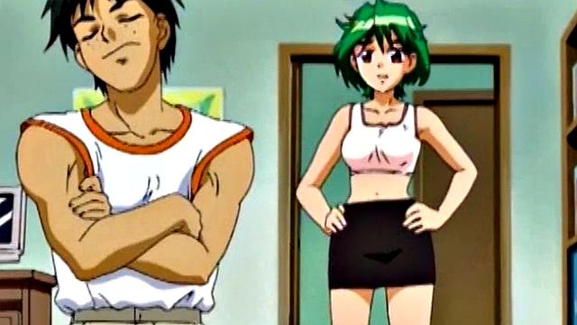 Hentai teen drenched in cumshots fantasy