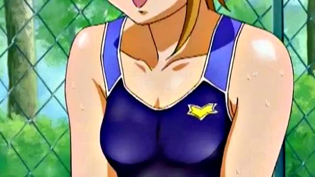 Hentai teen drenched in cumshots fantasy