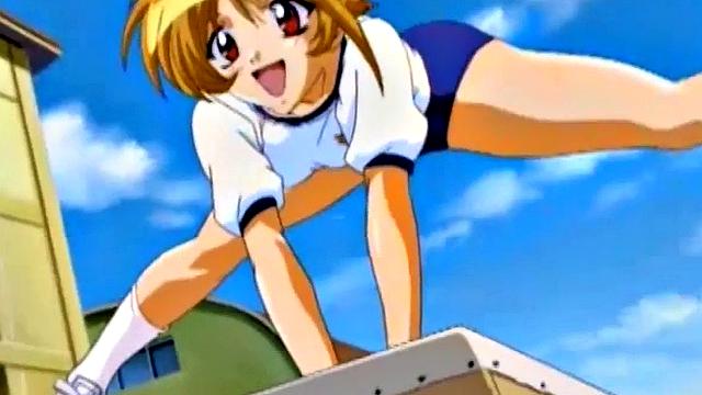 Hentai teen drenched in cumshots fantasy