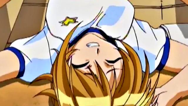 Hentai teen drenched in cumshots fantasy