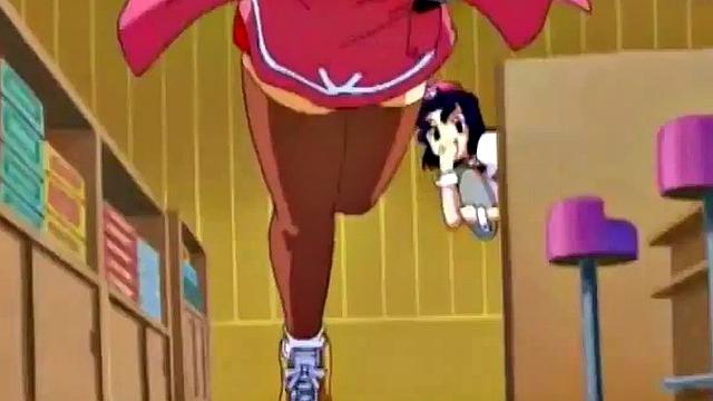 Hentai teen drenched in cumshots fantasy