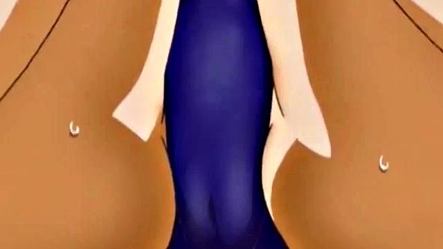 Hentai teen drenched in cumshots fantasy