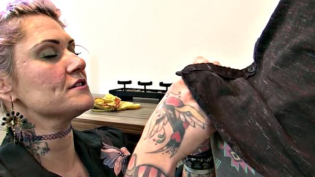 Big English Slut Tallulah Tease Takes It Deep