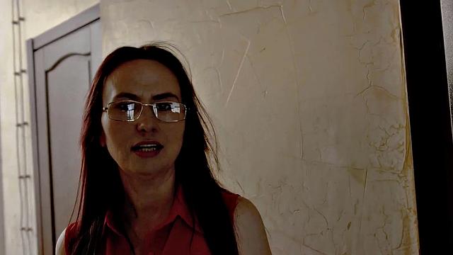 TUTOR4K. Mature pretends to be tutor but guy discovers and fucks her