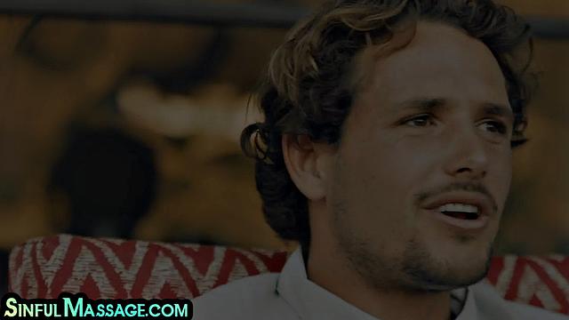 Oiled ink babe pussyfucked by lover