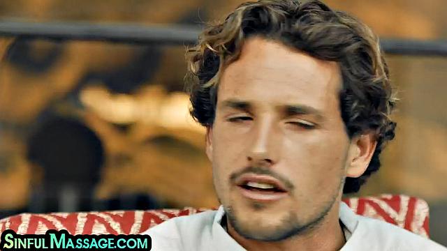 Oiled ink babe pussyfucked by lover