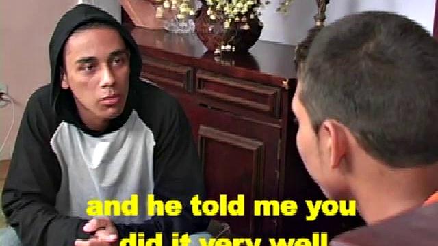 Manuel Jacques tells Rafael Menendez he's heard a rumor that he gives a good blowjob.