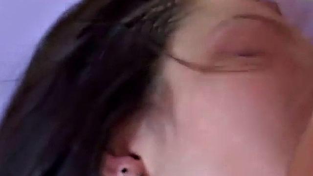 Brunette teen slut getting fucked