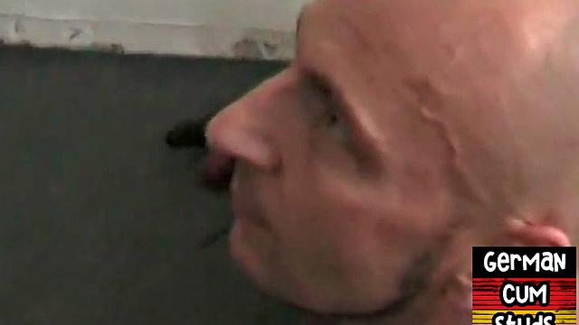Amateur German top fucks bottoms till cumshot
