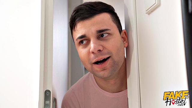 Cock Stuck in Vacuum Cleaner