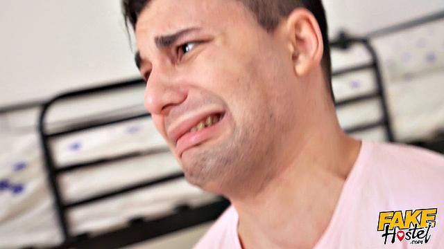 Cock Stuck in Vacuum Cleaner