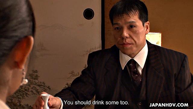 Elegant office darling gets fucked hard