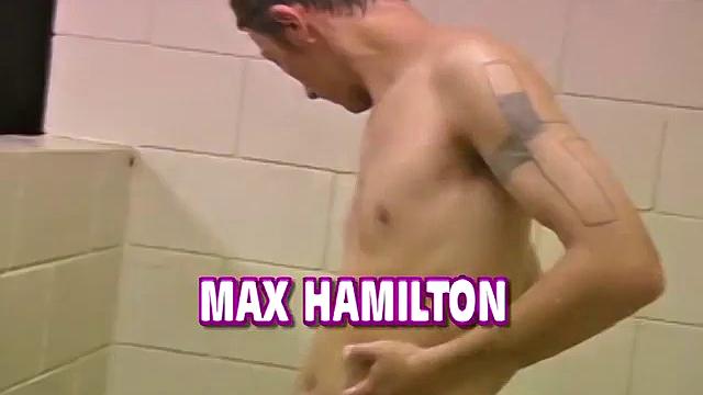 A Jack Off Show In The Showers - Chad Mason &amp;amp; Max Hamilton