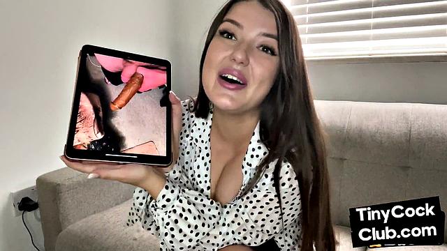 Pathetic losers with small dick humiliated by SPH babe