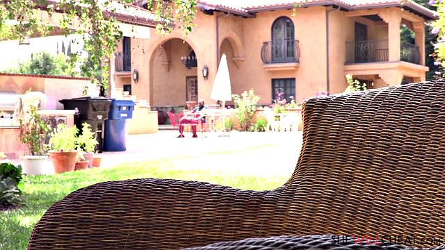 Hot blonde Kagney Linn Karter cheats on her husband with her neighbors BBC