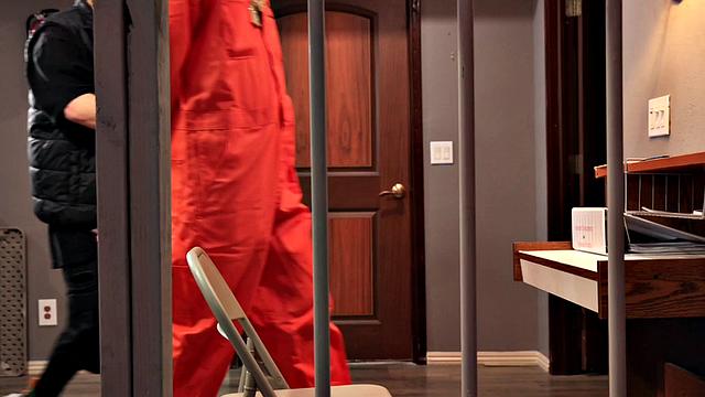 2 Female Prisoners Blow A In A Holding Cell