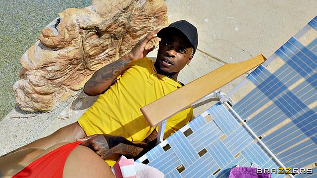 2 Squirting Wives Seduce Pool Guy