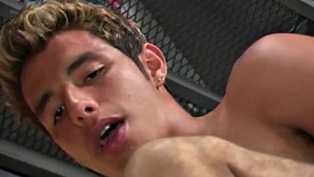 Licking his lips in wet anticipation, Alvaro Mendez plays with his own hot body, until he gets the attention of Jorge Niguera who is ready for action.