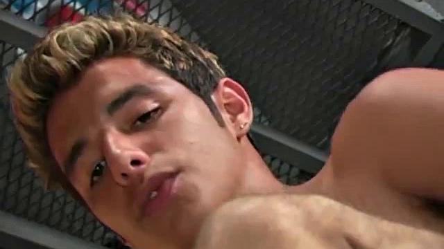 Licking his lips in wet anticipation, Alvaro Mendez plays with his own hot body, until he gets the attention of Jorge Niguera who is ready for action.