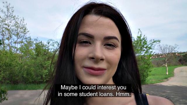 21yo public slut tricked and fucked in POV doggystyle