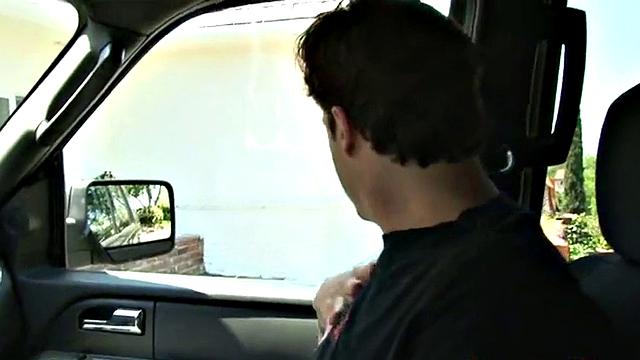 Bukkake whore fucks big long dick