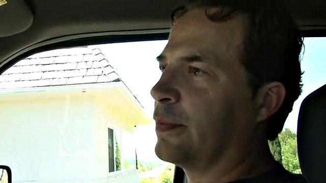 Bukkake whore fucks big long dick