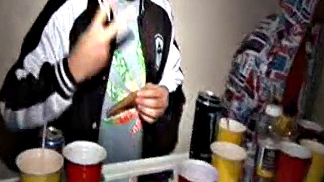 Keg stands and college cocks fucking