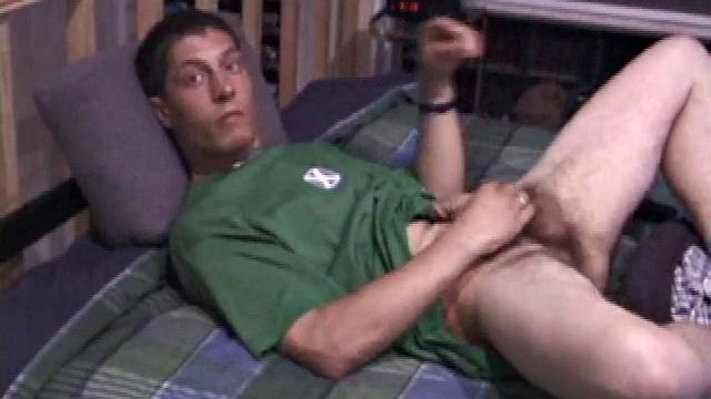 Dakota Jacking His Meat