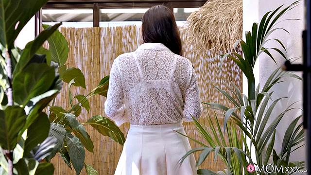 Latina MILF with toyboy