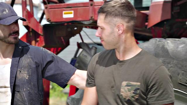 FalconStudios - HOT Jock Needs To Pass INITIATION TEST WITH TRAIN & SPITROAST