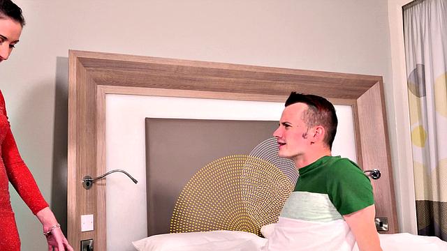 Scarlet with her step-son