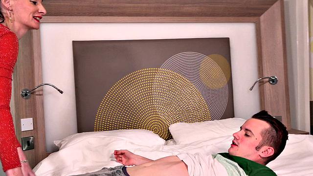 Scarlet with her step-son