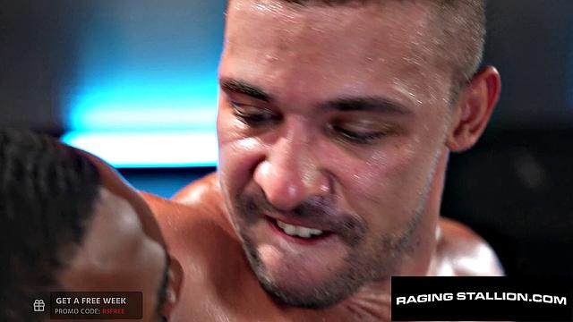 RagingStallion - BBC Pumps Muscle Hunk With Cock