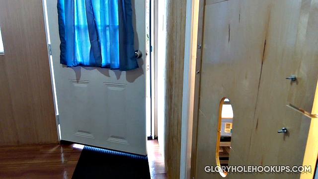 Short and Hung Man at Gloryhole