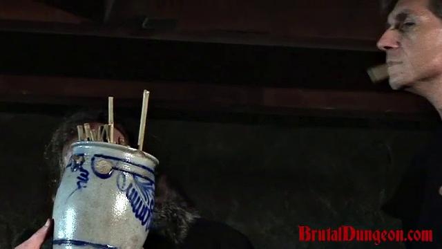 Fortune Teller Sees her Own BDSM & Gang Bang Punishment