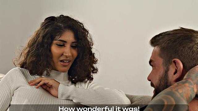 At Zenith Venus Afrodita, a huge-titted brunette with ample boobs and horny eagerness for harsh bang-out indulges in XXX porn.