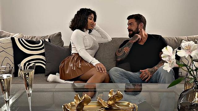 At Zenith Venus Afrodita, a huge-titted brunette with ample boobs and horny eagerness for harsh bang-out indulges in XXX porn.