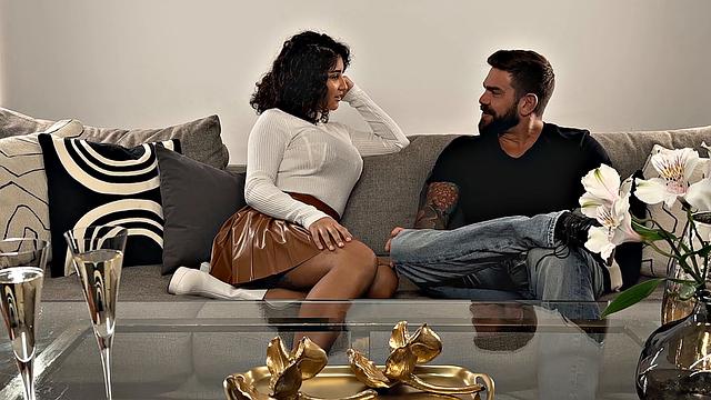 At Zenith Venus Afrodita, a huge-titted brunette with ample boobs and horny eagerness for harsh bang-out indulges in XXX porn.