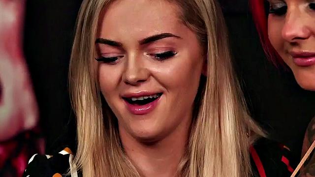 CFNM ladies love stroking while talking dirty