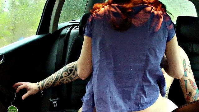 18 Year Old Gets Her Tight Pussy Stuffed With Cabbie's Big Cock