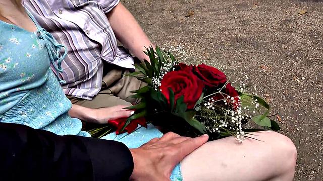 HUNT4K. The pleasure for the young lady