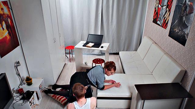 TUTOR4K. Bad boy pretends to have a heart attack to have sex