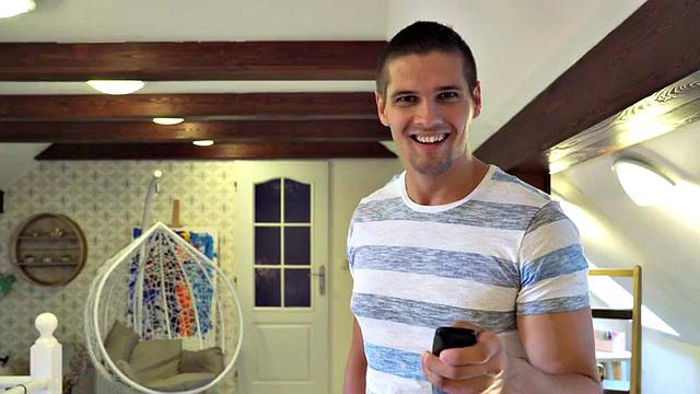 Hostel bigbooty babes banged in 3some by owner