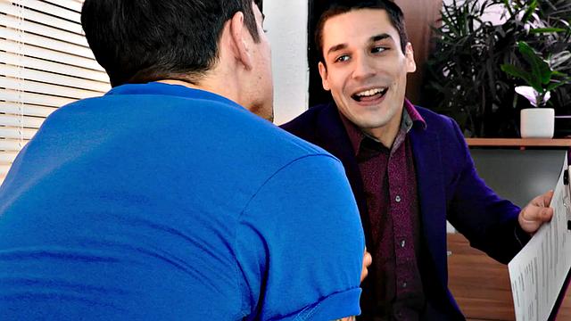 Rimming stud fucks his partner in hairy asshole