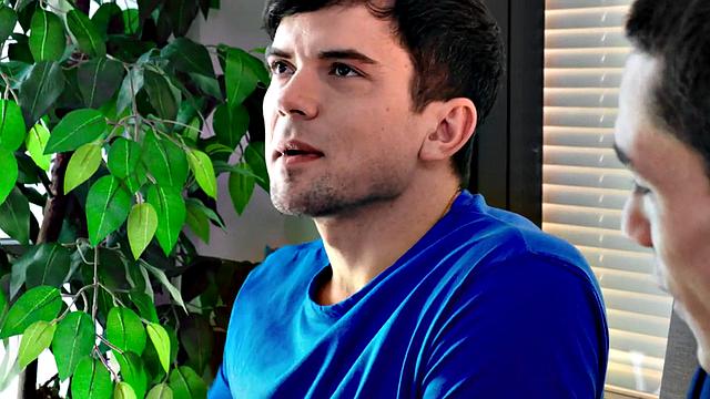 Rimming stud fucks his partner in hairy asshole